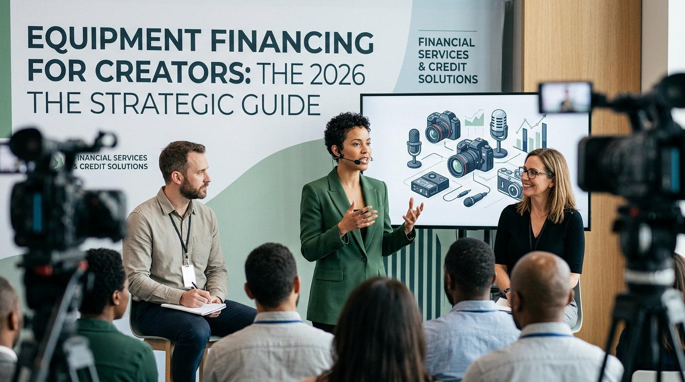Illustration: Equipment Financing for Creators: The 2026 Strategic Guide
